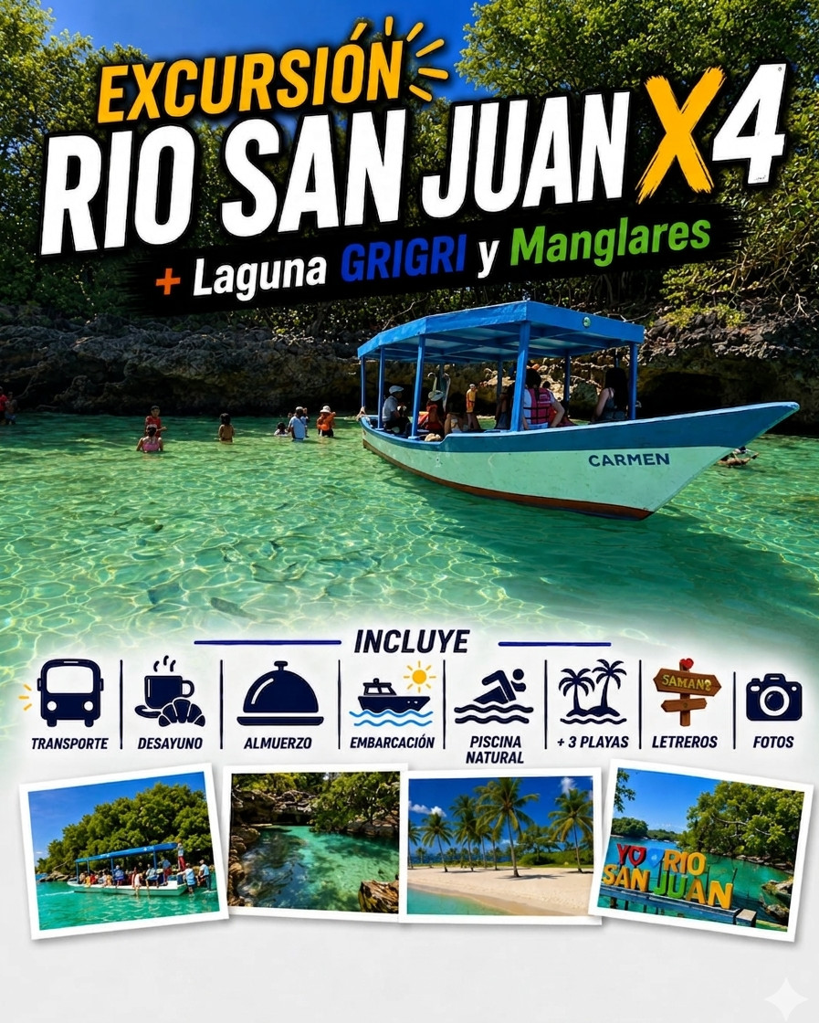 Excursión Río San Juan X4